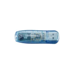 Intenso Rainbow Line USB Flash Drive - 3502450 - Blue, 4GB, USB 2.0