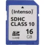 Intenso SDHC Memory Card - 3411470 - 16GB, Class 10, 25 MB/s, Black