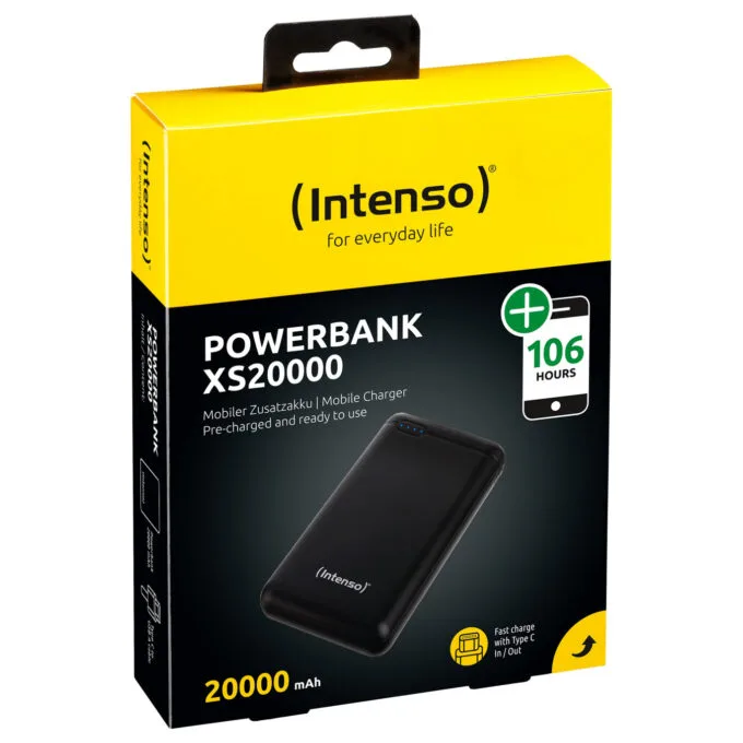 Intenso XS20000 - Powerbank - 20000 mAh - 3.1 A - 2 Ausgabeanschlussstellen — image 5