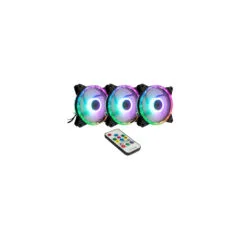 Inter-Tech Argus RS-07 RGB 120mm 3-Fan Set 900-1200 RPM