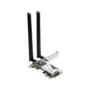Inter-Tech DMG-35 USB 2.0 Netzwerkadapter - DMG-35 - Dual-band PCIe WLAN/Bluetooth, 3000 Mbit/s, Bluetooth 5.0, Windows 10