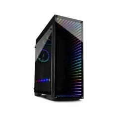 Inter-Tech Infini2 X-908 - Black Midi Tower PC Case - ATX/ITX/mATX/Mini-ITX