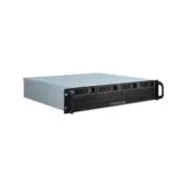 Inter-Tech IPC 2U-2404S - 2U Rackmount chassis - Black/Silver, Micro-ATX
