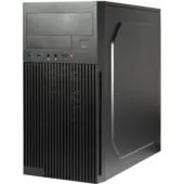Inter-Tech IT-6521 Straight Micro-ATX/Mini-ITX Micro Tower PC Case - Black