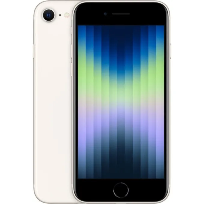 iPhone SE3 5G (2022) - Starlight, 128GB — image 1