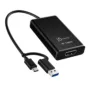 j5create Capture Card - JVA11 - HDMI to USB-C A 2K Windows Android
