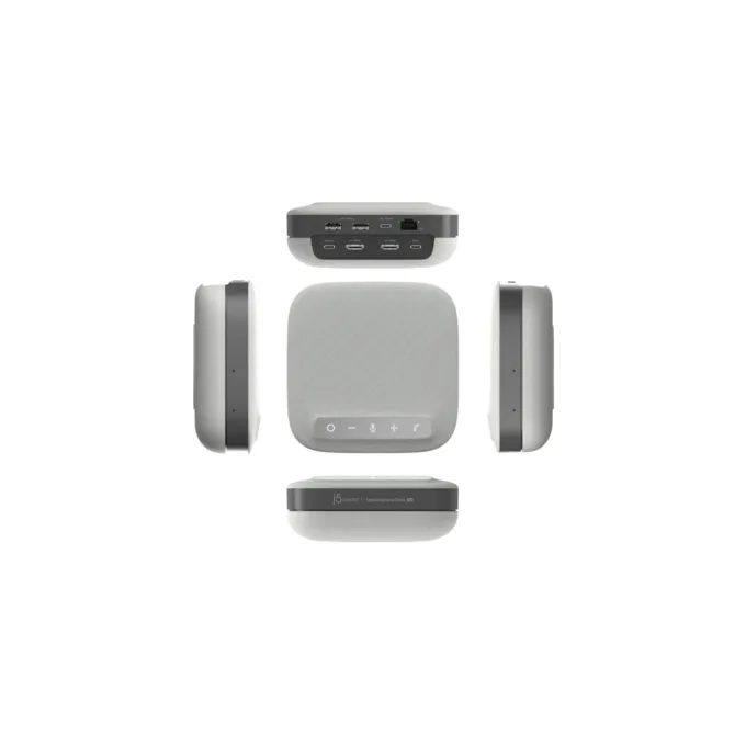 j5create Conference Speakerphone USB-C Dock Pro Dual 4K RJ45 USB PD MST JCDS337 — image 4
