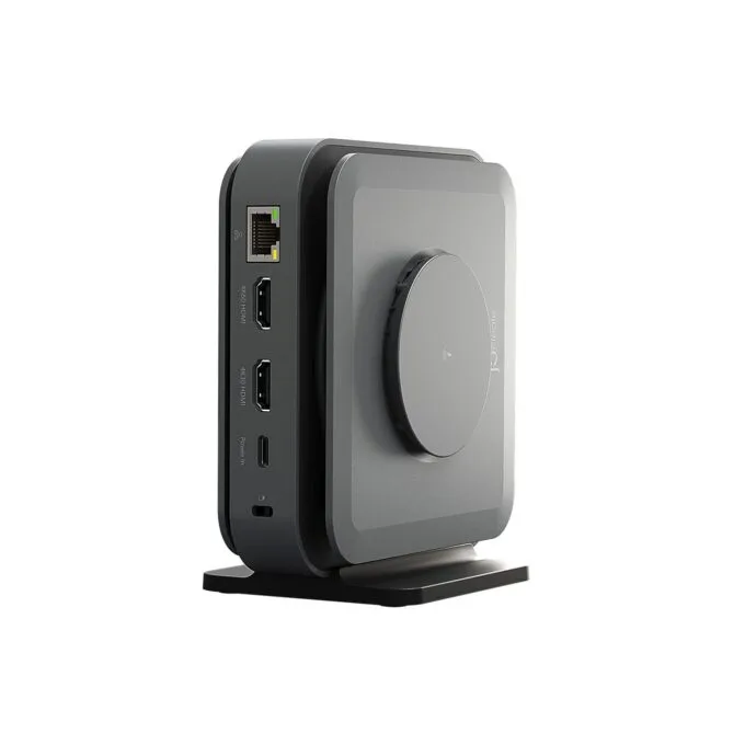 j5create Dock USB-C Dual Display 4K MST MacBookM3 HDMI RJ45 SD USB PD + Wireless Charger + 140W PSU UK JCD3199P — image 1