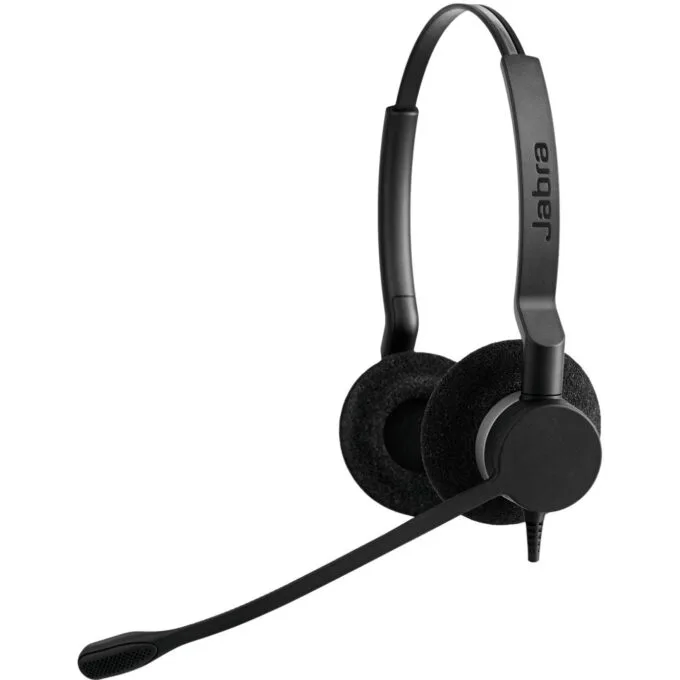 Jabra BIZ 2300 Duo USB-C UC MS - BIZ 2300 Duo - Black, Wired 2.35 m Cable — image 2