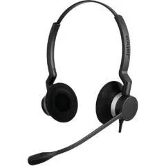 Jabra BIZ 2300 QD DUO - BIZ 2300 QD - Monaural wired headset with QD connector, Black
