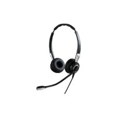 Jabra BIZ 2400 II Duo - BIZ 2400 II - Wired binaural headset, black/silver