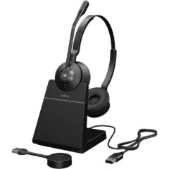 Jabra Engage 55 SE Stereo Headset - 55 SE - 2.4 GHz wireless with docking station