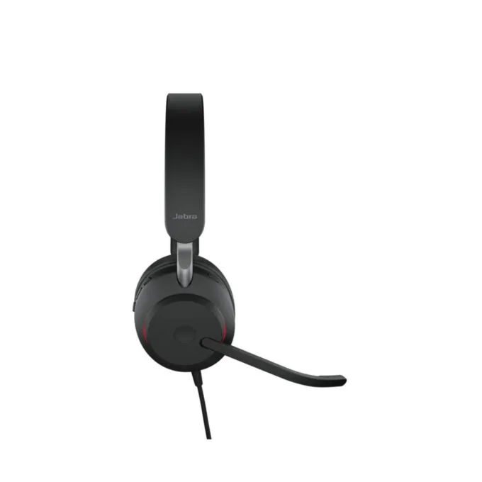 Jabra Evolve 20 UC Stereo Headset - 4999-829-209 - Black, USB-A, Noise-Cancelling Mic — image 3