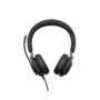 Jabra Evolve 20 UC Stereo Headset - 4999-829-209 - Black, USB-A, Noise-Cancelling Mic