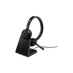 Jabra Evolve 65 TE Link390a MS Stereo - Wireless USB Headset with Docking Station