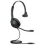 Jabra Evolve2 30 SE MS Mono Headset - On-ear, USB-A Wired, Noise-Isolating, Teams Certified