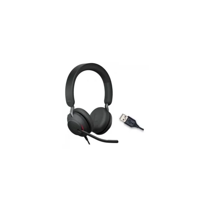 Jabra Evolve2 40 SE Stereo UC USB-A - Evolve2 40 SE - Stereo USB-A UC headset — image 1