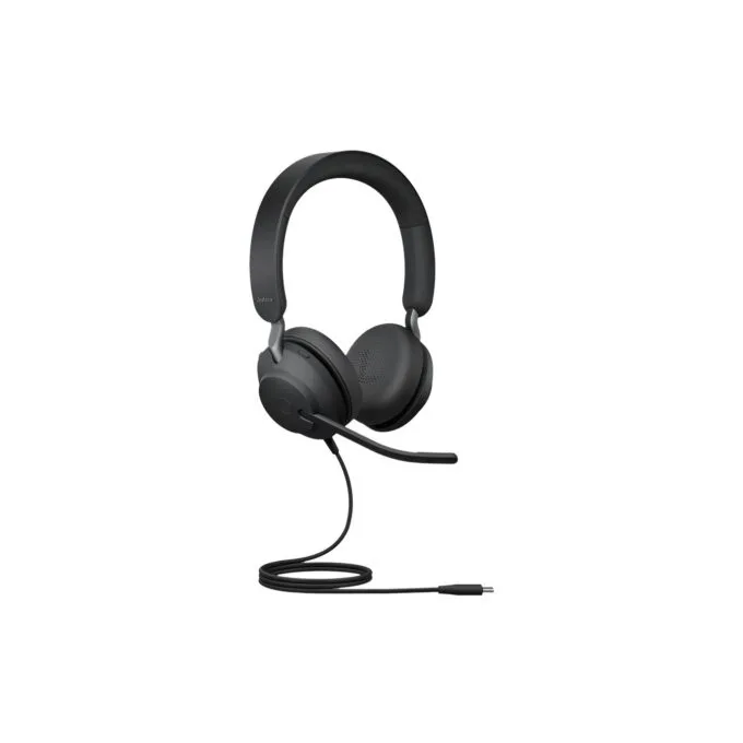 Jabra Evolve2 40 SE UC Stereo USB-C - Evolve2 40 SE UC - Over-ear Closed, USB-C, Stereo, Multi-platform — image 3