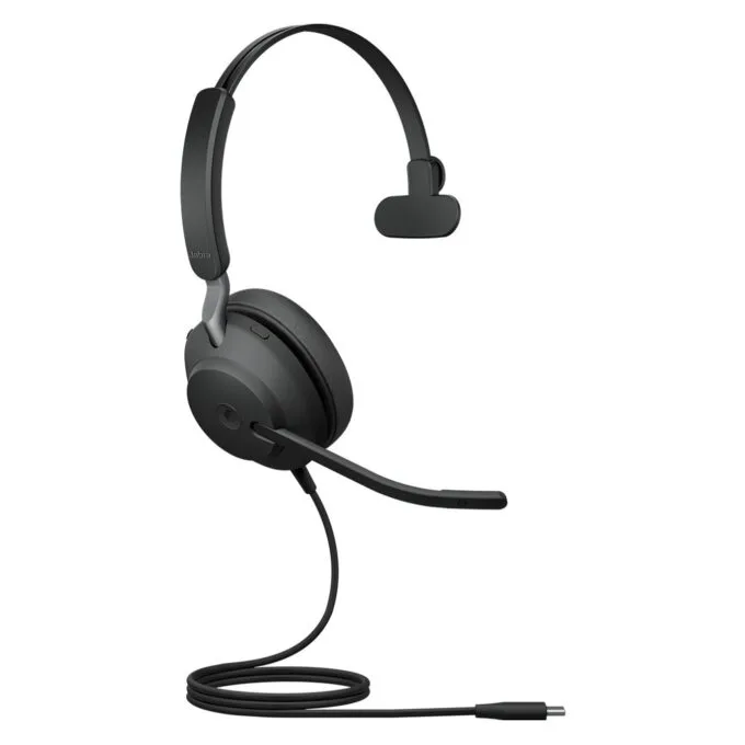 Jabra Evolve2 40 SE USB C A MS Mono - Evolve2 40 SE - USB-C Office Headset — image 2