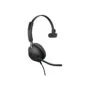 Jabra Evolve2 40 SE USB C A UC Mono - Evolve2 40 SE - Mono USB-C/USB-A UC Headset