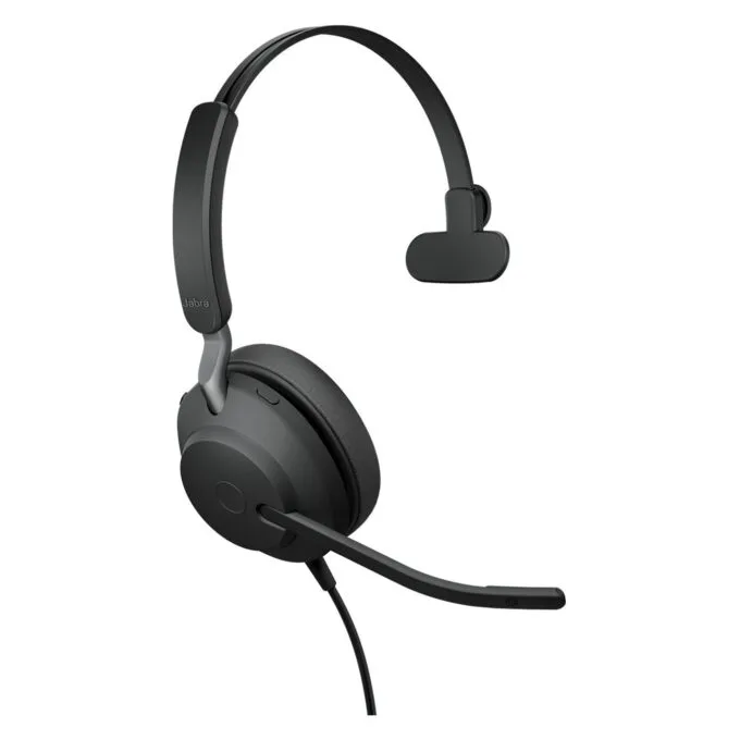Jabra Evolve2 40 SE USB-C. UC Mono - Evolve2 40 SE - Black — image 3