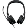 Jabra Evolve2 50 MS Stereo - Evolve2 50 - MS Teams-certified, Over-ear Closed, Stereo, USB-C/USB-A