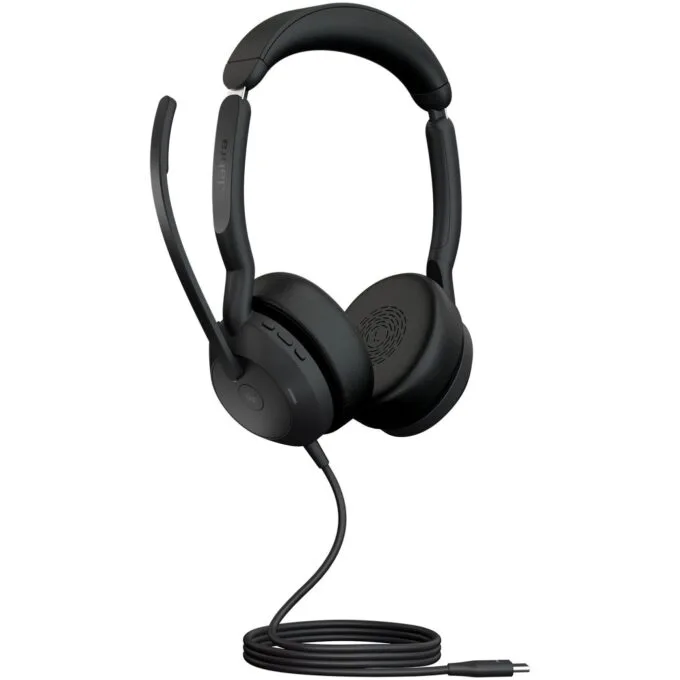 Jabra Evolve2 50 USB-C MS Stereo - Evolve2 50 - USB-C, Over-ear, PU Leather, PC — image 2