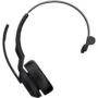 Jabra Evolve2 55 Link380a MS Mono Stand - Evolve2 55 - Over-ear, PU Leather, 2.4 GHz wireless