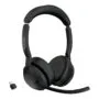 Jabra Evolve2 55 Link380c MS Stereo - Over-ear Closed Black Bluetooth 5.x USB-C