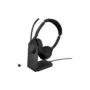 Jabra Evolve2 55 Link380c MS Stereo Stand - Evolve2 55 - Wireless USB-C headset for PC