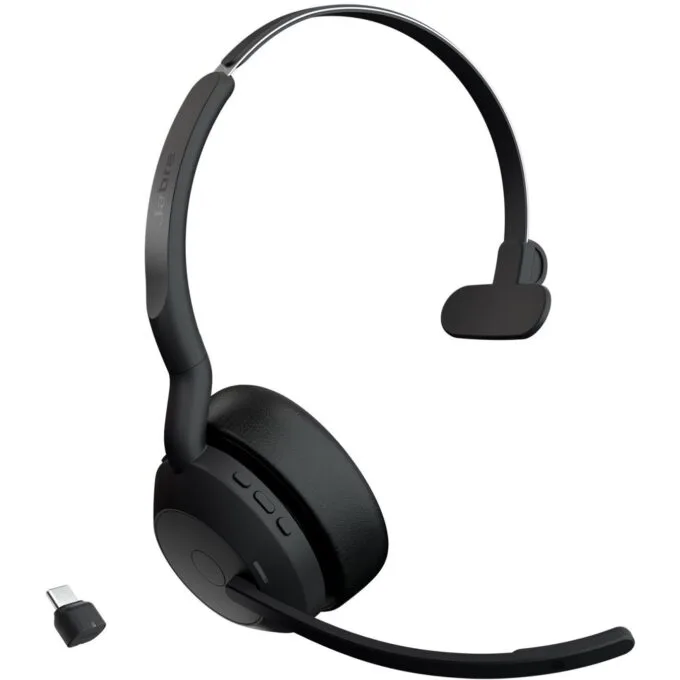 Jabra Evolve2 55 Link380c UC Mono - 55 - Over-ear, USB-C, Bluetooth 5.x — image 2