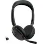 Jabra Evolve2 65 Flex MS Stereo Bluetooth Headset - Black