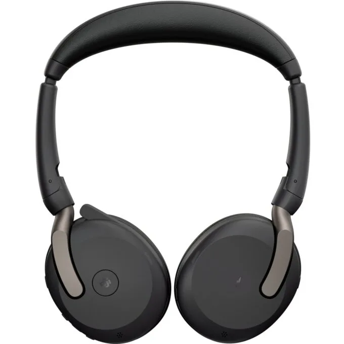 Jabra Evolve2 65 Flex MS Stereo USB-C - Evolve2 65 - Over-ear Closed, USB-C, Black, PU Leather cushions — image 2