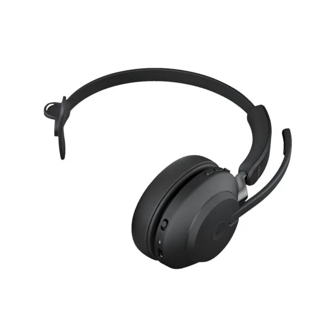 Jabra Evolve2 65 Mono MS + Link 380c - Evolve2 65 Mono MS + Link 380c - Black — image 3
