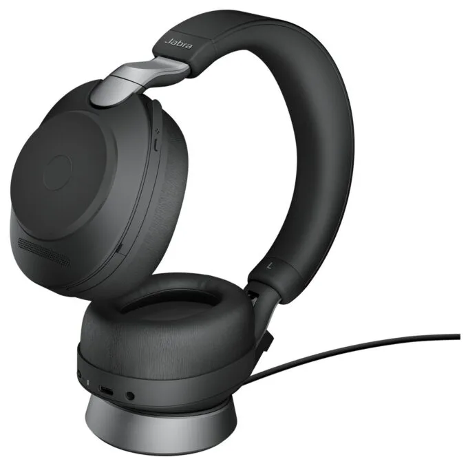 Jabra Evolve2 85 Stereo UC + Docking Station + Link 380 USB-C - Evolve2 85 - Black — image 2