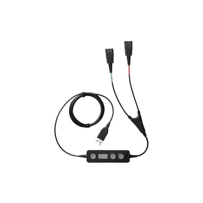 Jabra LINK 265 Supervisor Cable - 265 - USB-A to 2x QD — image 1