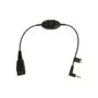 Jabra QD to 2.5mm Jack Cable - Smooth Finish - 0.3m