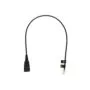 Jabra QD to RJ10 Straight Cable - 0.5 m - Black