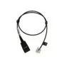 Jabra QD to RJ45 Straight Cable - 0.5 m for Agfeo ST40