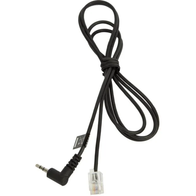 Jabra RJ10 to 2.5mm Jack Cable (Panasonic) 1m - Adapter Cable — image 1
