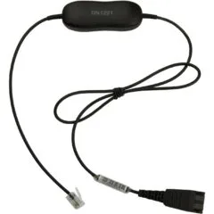 JABRA Smart Cord QD to RJ9 Cable - Straight 0.8 m with 8-Position Switch Configurator for STD Variants Headset