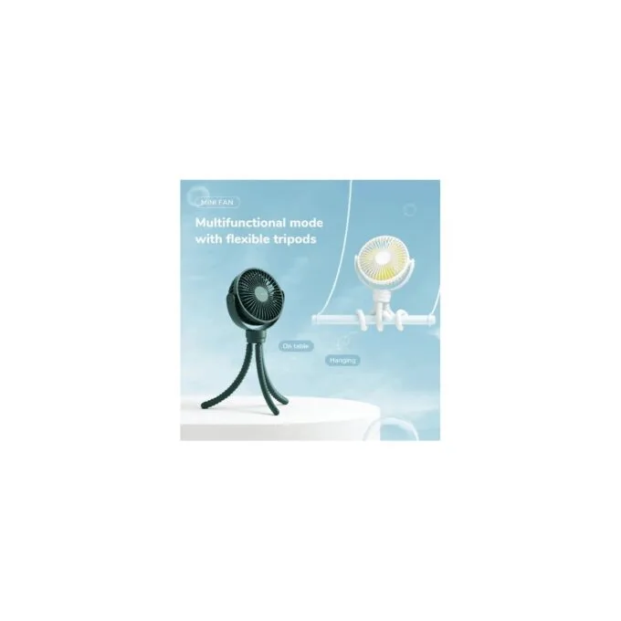Jisulife Octopus Fan - LIFE1 - Baby White — image 6