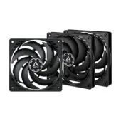 K ARCTIC Kühler P12 SLIM PWM PST 3pcs Value Pack - P12 SLIM PWM PST - 120mm slim fans, 3x PWM