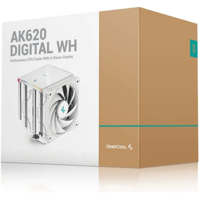 K Cooler DeepCool Digital White - AK620 - Digital White — image 10