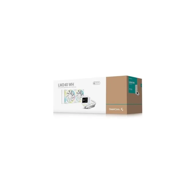 K Cooler Water Cooling Deepcool - LM240 - White — image 6