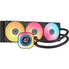 K CORSAIR WAK iCUE LINK TITAN 360 RX LCD AIO 360mm - 360RX LCD - 3x120mm PWM Fans