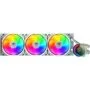 K COUGAR CPU Water Cooler - Poseidon Elite 360 - ARGB White