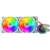K COUGAR CPU Water Cooling - Poseidon Elite 240 - ARGB White