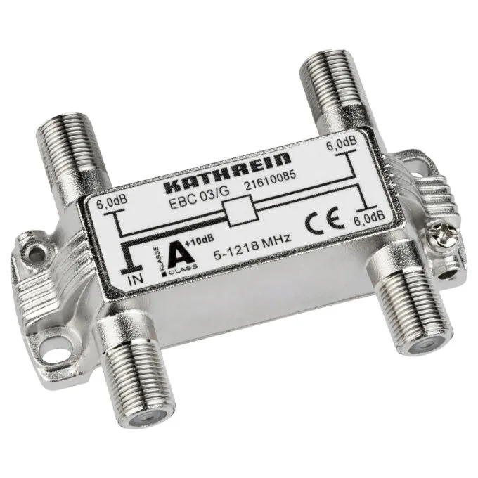 Kathrein EBC 03 G Verteiler 6dB 3-fach 5-1218MHz — image 1