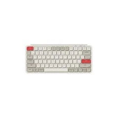 Keychron B1 Pro - B1P-K13 - Ultraslim Mini Wireless BT Keyboard ZMK Online customize Retro Red 75% US